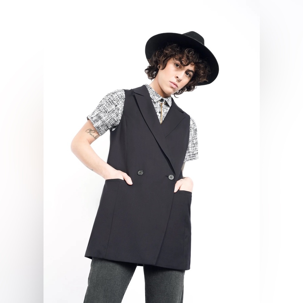 Wildfang The Empower Double Breasted Vest